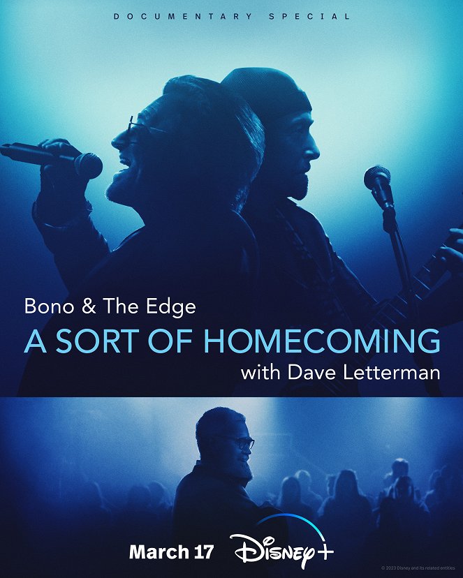 Bono a The Edge: A Sort of Homecoming s Daveom Lettermanom - Plagáty