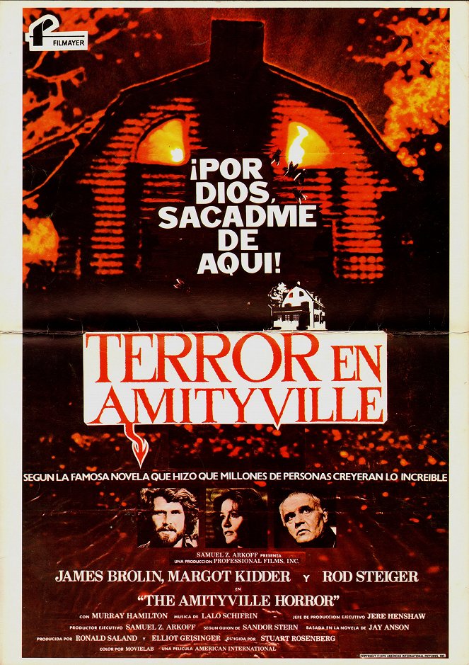 Terror en Amityville - Carteles