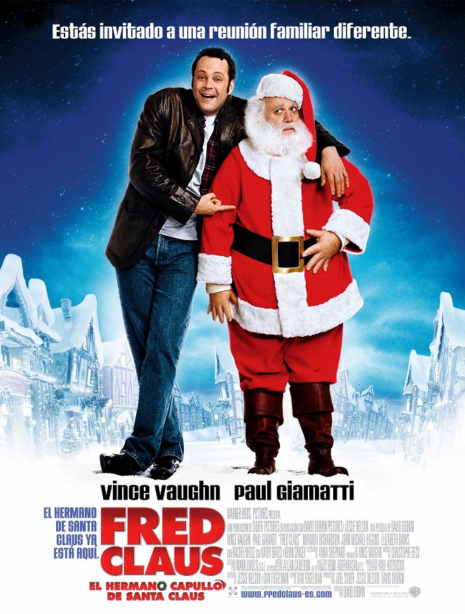 Fred Claus, el hermano gamberro de Santa Claus - Carteles