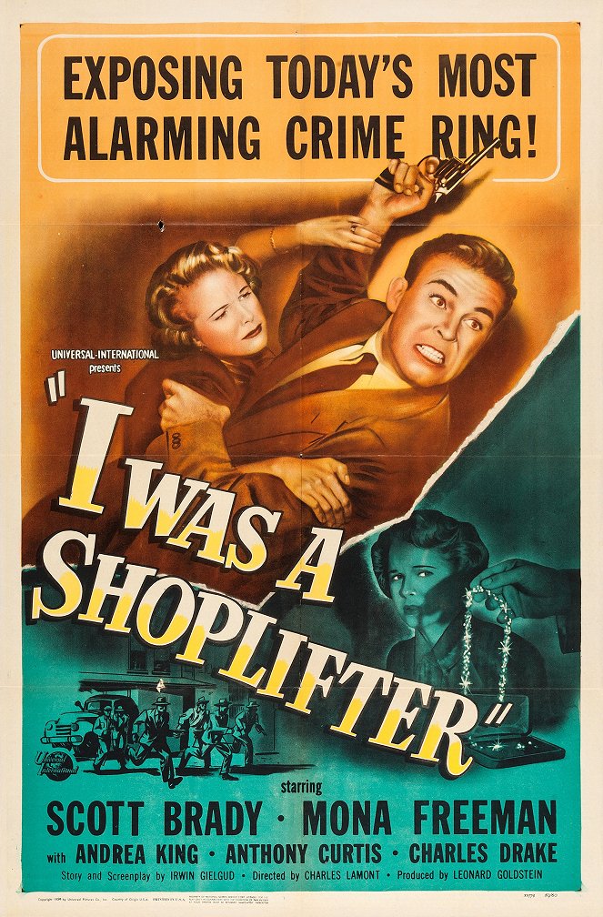 I Was a Shoplifter - Cartazes
