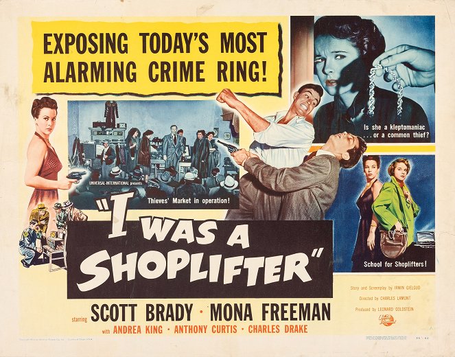 I Was a Shoplifter - Posters