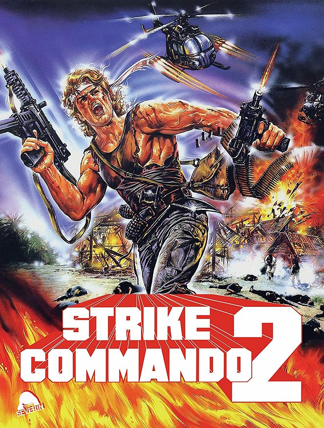 Strike Commando 2 - Posters
