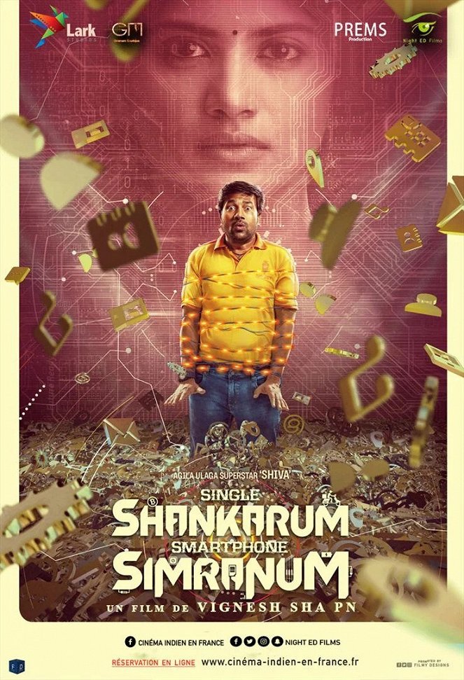 Single Shankarum Smartphone Simranum - Affiches