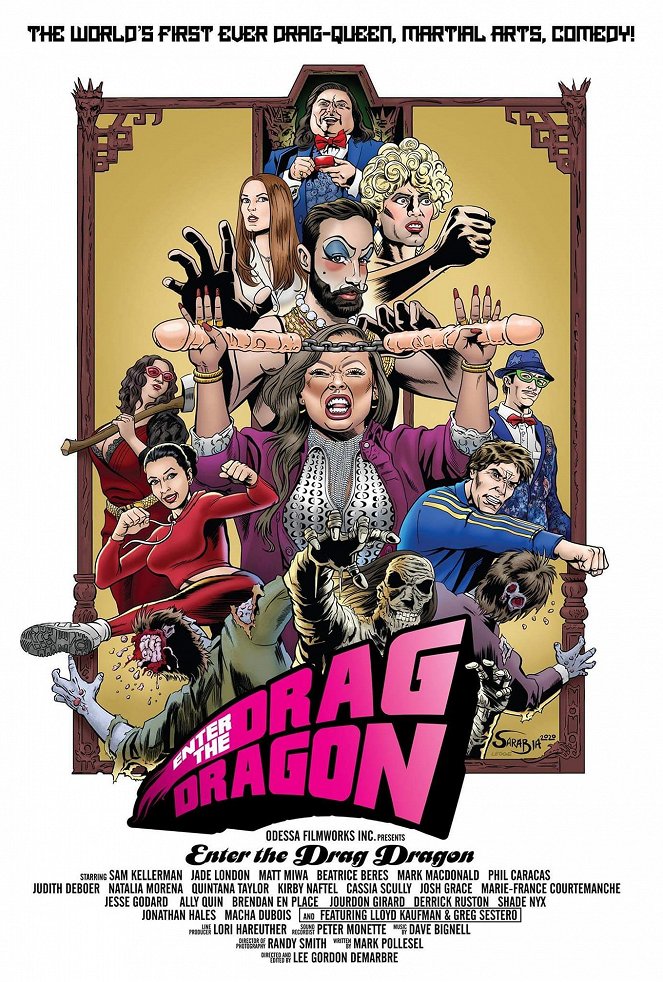 Enter the Drag Dragon - Plakate