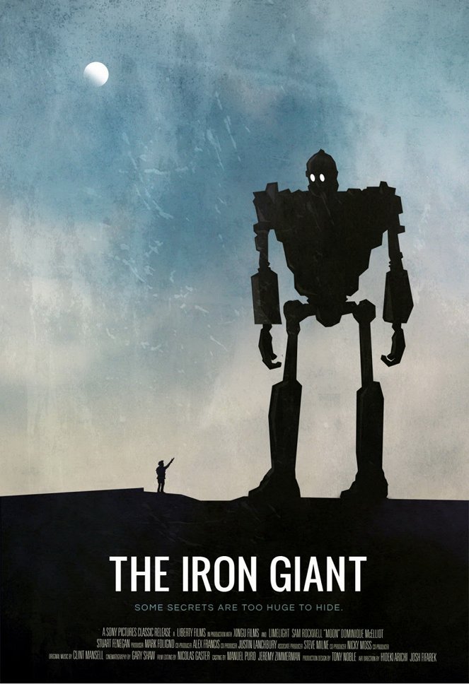El gigante de hierro - Carteles
