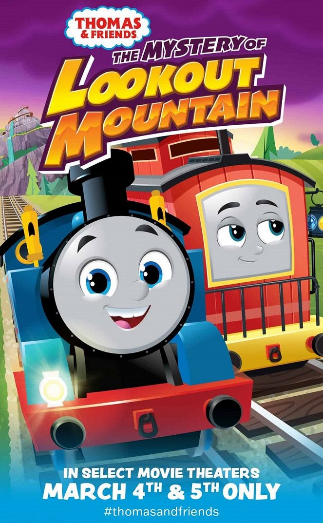 Thomas y sus amigos: El misterio de la Montaña del Mirador - Carteles