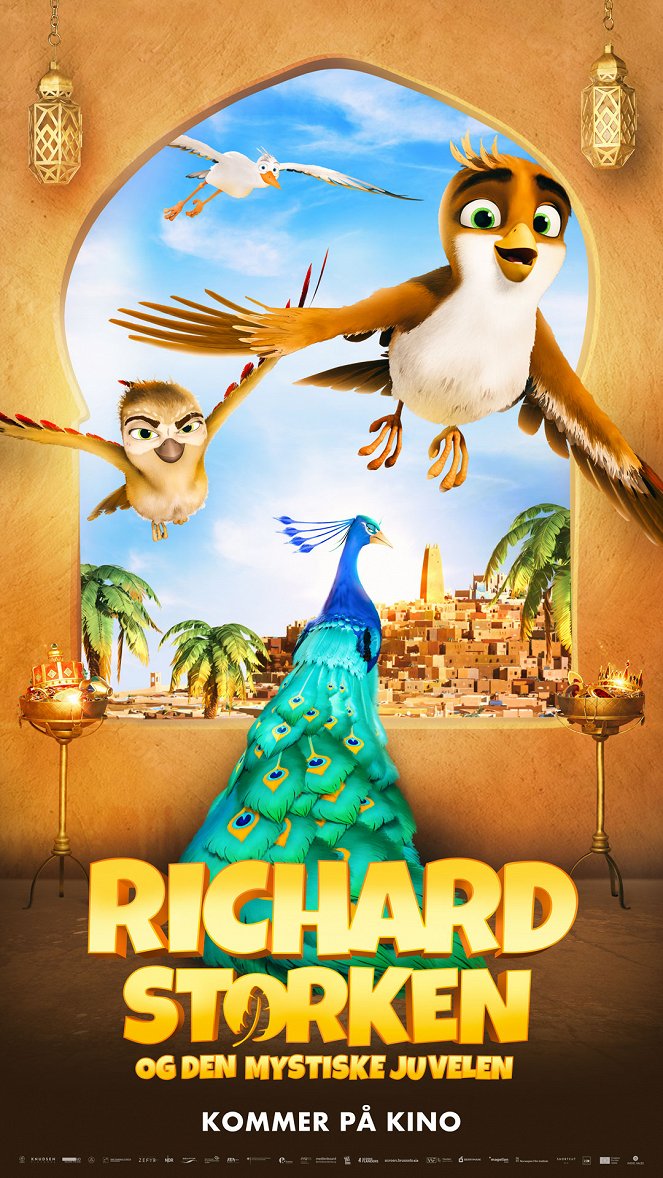 Richard the Stork and the Mystery of the Great Jewel - Posters