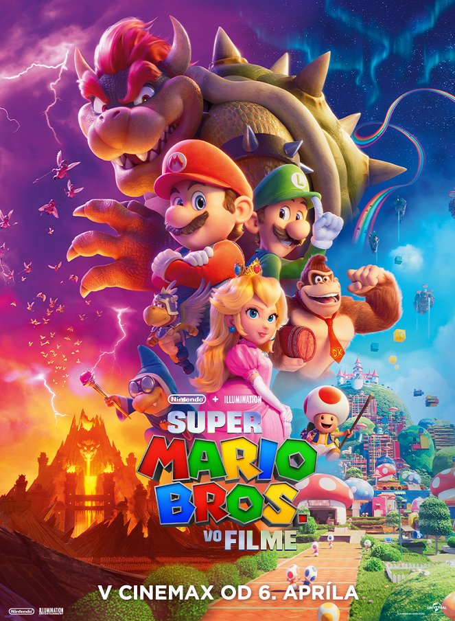 Super Mario Bros. vo filme - Plagáty