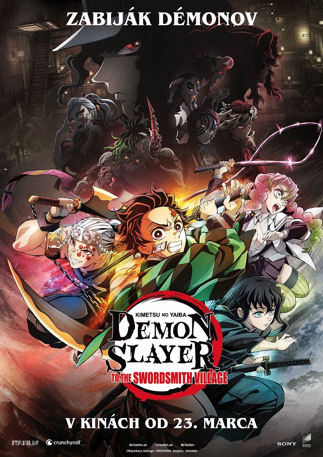 Demon Slayer: Kimetsu No Yaiba - To the Swordsmith Village - Plagáty
