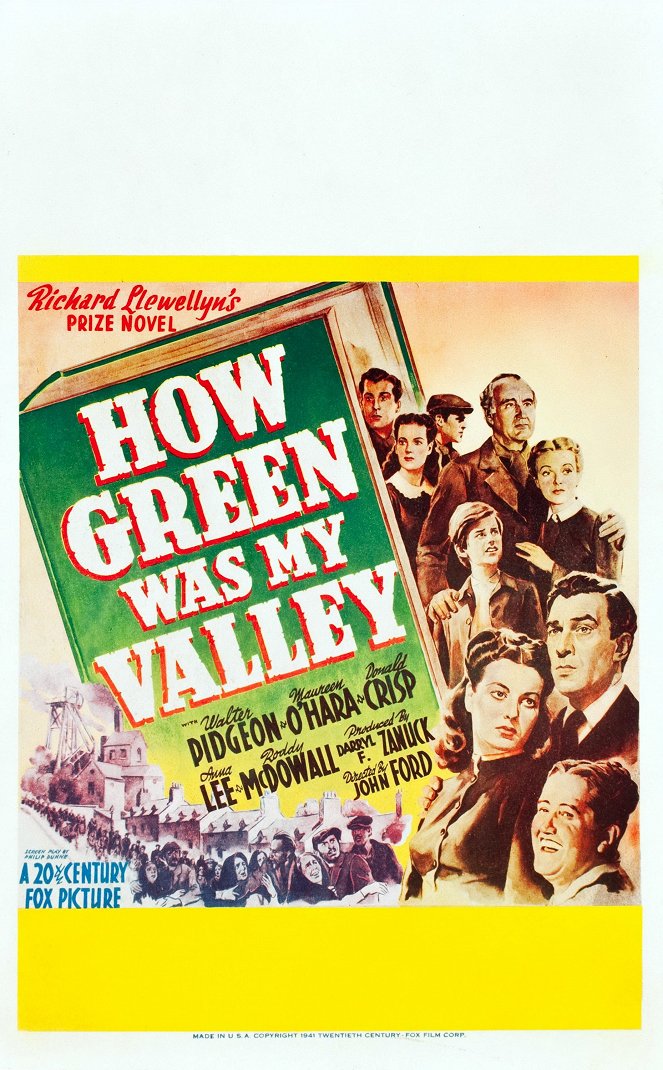 How Green Was My Valley - Plakaty