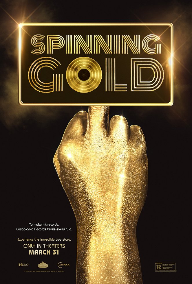 Spinning Gold - Affiches