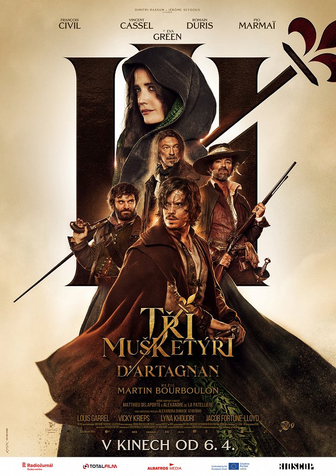 Tři mušketýři: D'Artagnan - Plakáty