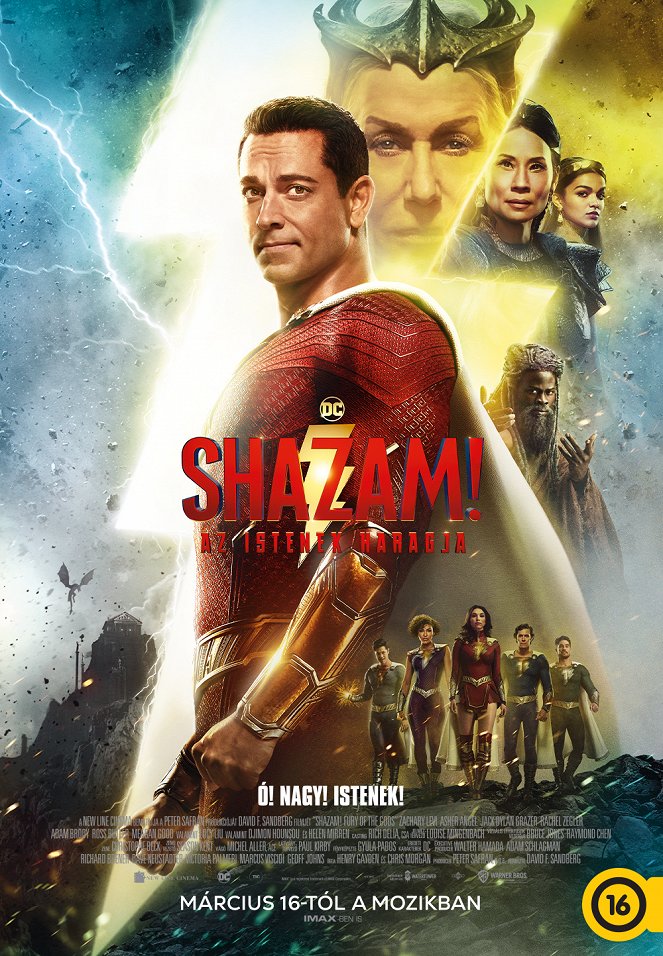 Shazam! Az istenek haragja - Plakátok