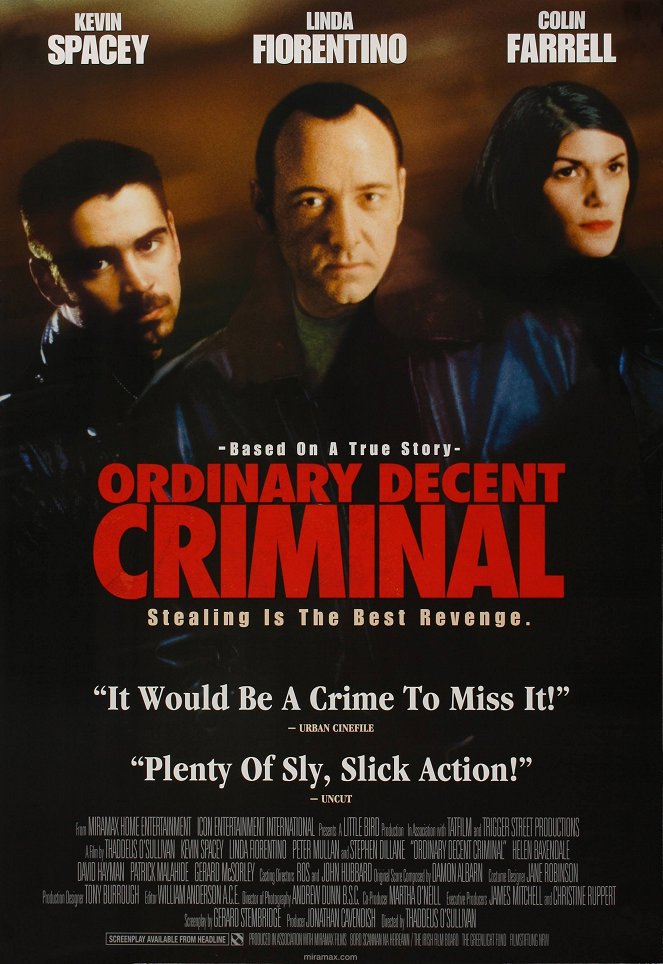 Ordinary Decent Criminal - Cartazes