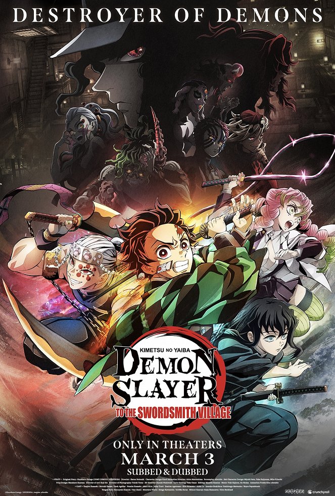 Demon Slayer: Kimetsu No Yaiba - To the Swordsmith Village - Posters
