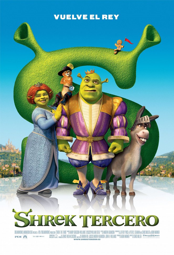 Shrek tercero - Carteles