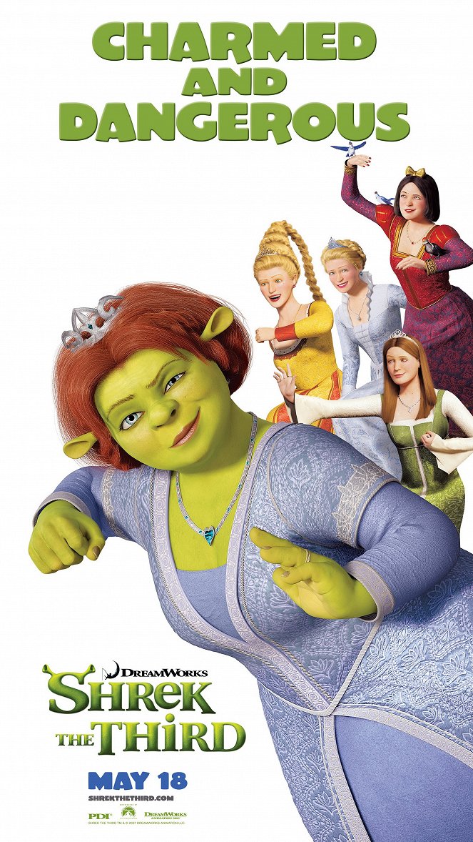 Harmadik Shrek - Plakátok