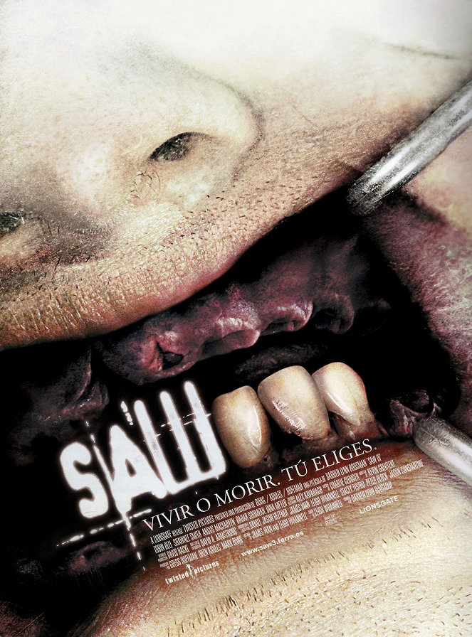 Saw III - Carteles