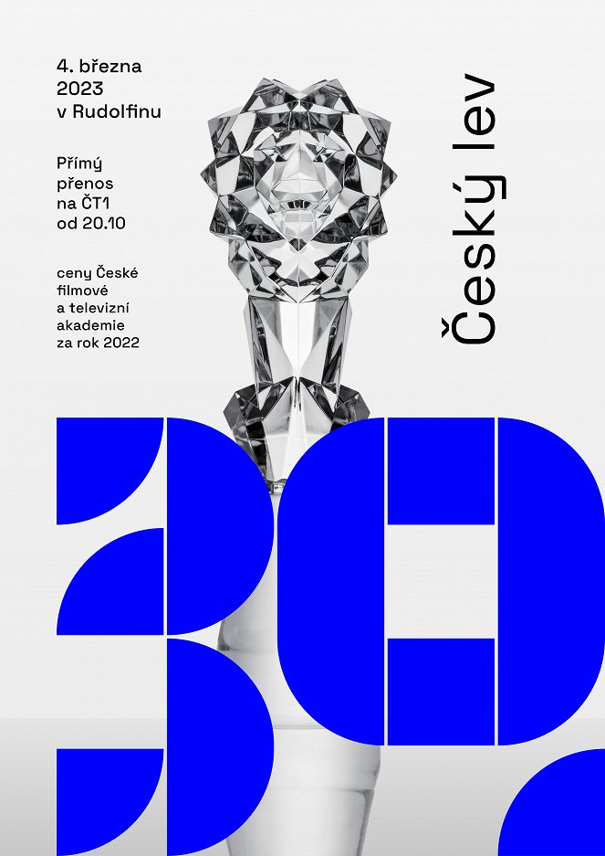30. Český lev - Ceny České filmové a televizní akademie za rok 2022 - Plakate