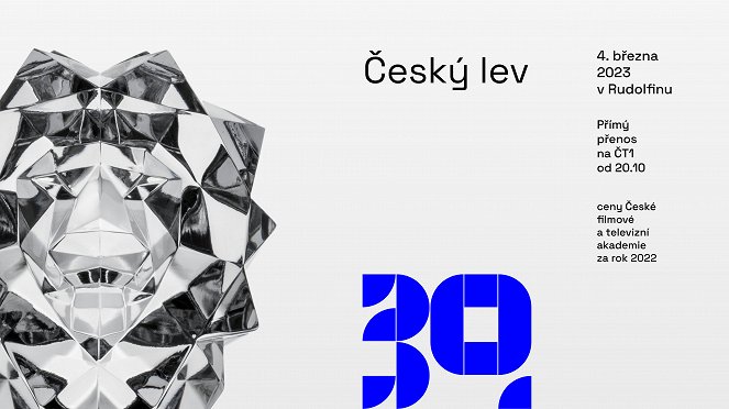 30. Český lev - Ceny České filmové a televizní akademie za rok 2022 - Plakate