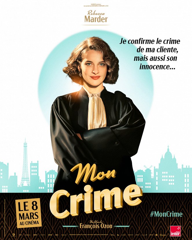 Mon crime - Plakáty