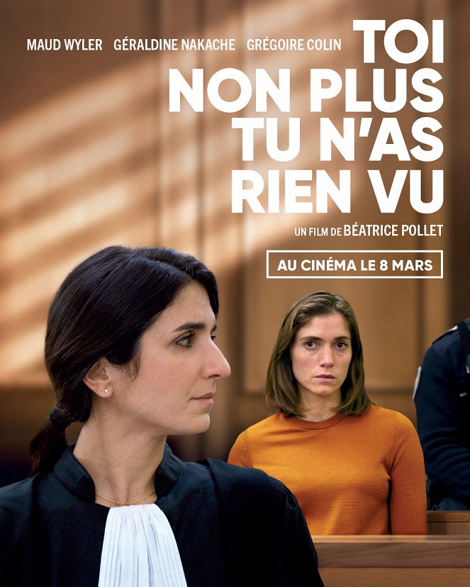 Toi non plus tu n'as rien vu - Posters