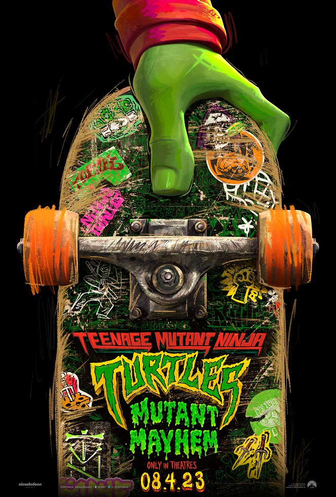 Teenage Mutant Ninja Turtles: Mutant Mayhem - Julisteet
