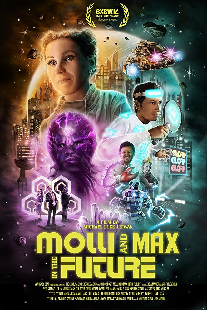 Molli and Max in the Future - Cartazes