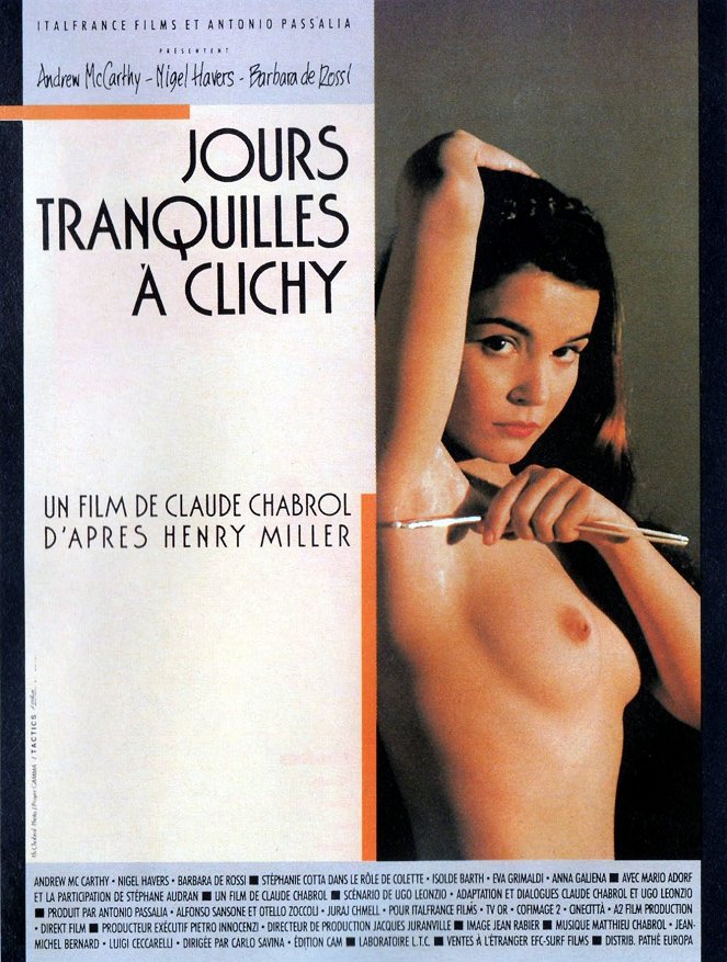 Tiché dni v Clichy - Plagáty