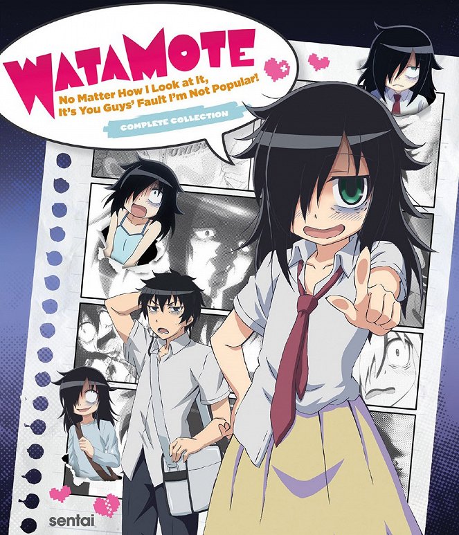 Watamote: No Matter How I Look at It, It’s You Guys Fault I’m Not Popular! - Posters