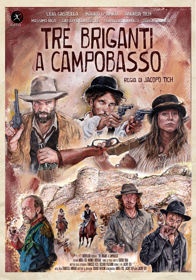 Tre briganti a Campobasso - Affiches