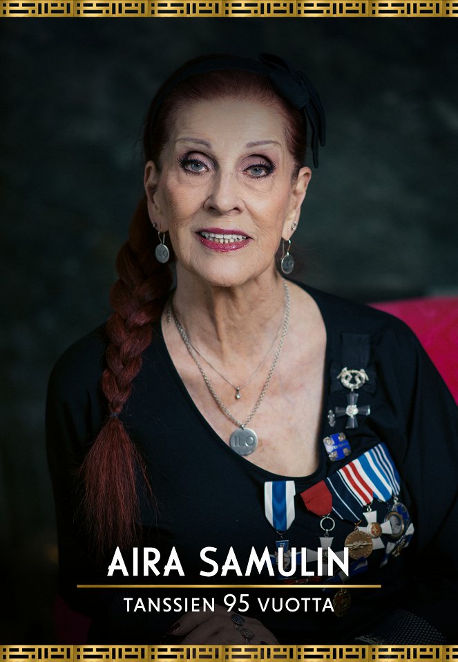 Aira Samulin - tanssien 95 vuotta - Plakate