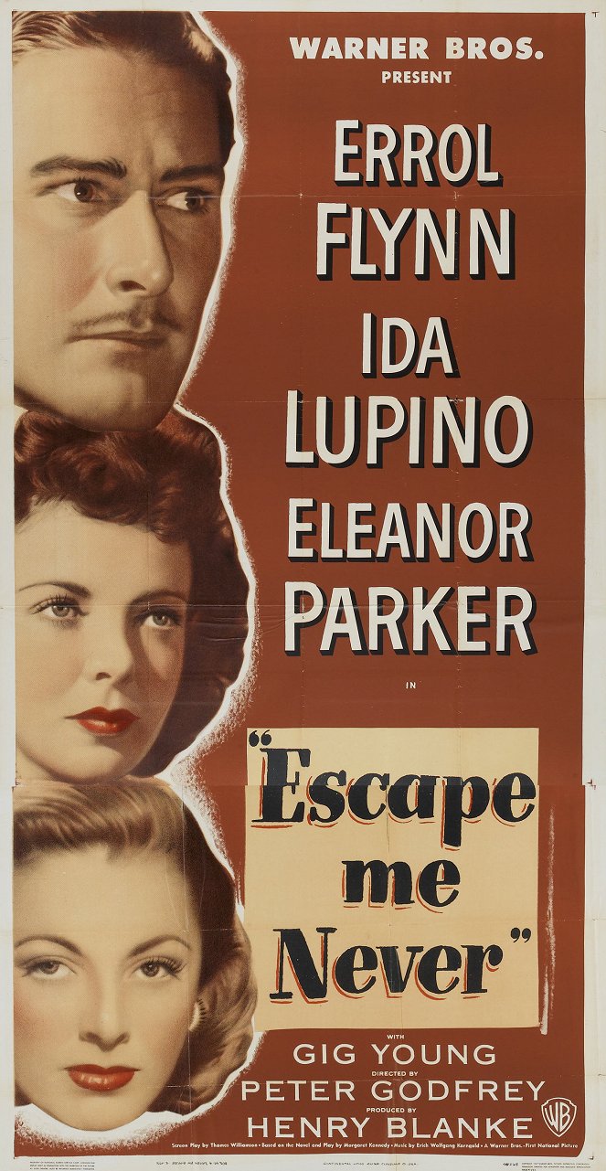 Escape Me Never - Posters