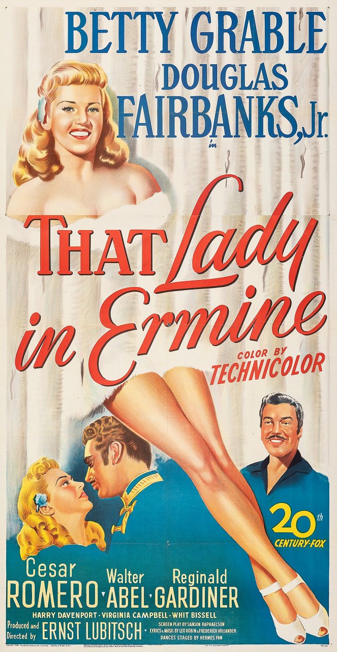 That Lady in Ermine - Posters
