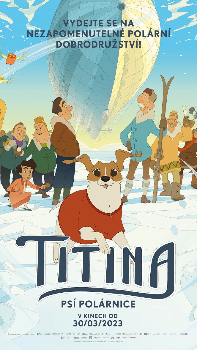 Titina, psí polárnice - Plakáty