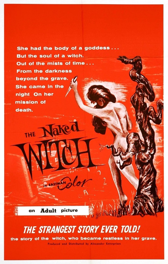 The Naked Witch - Julisteet
