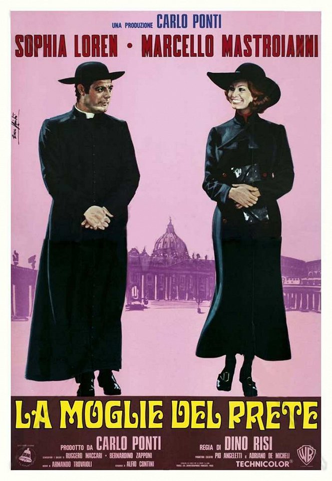 La moglie del prete - Posters