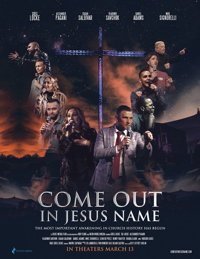 Come Out in Jesus Name - Affiches