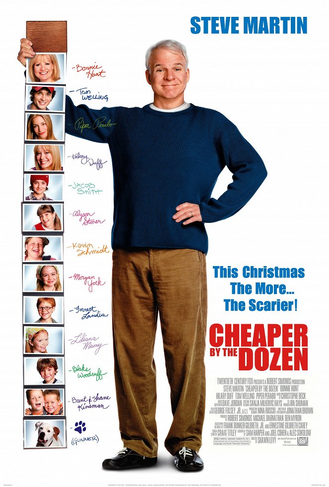 Cheaper by the Dozen - Posters