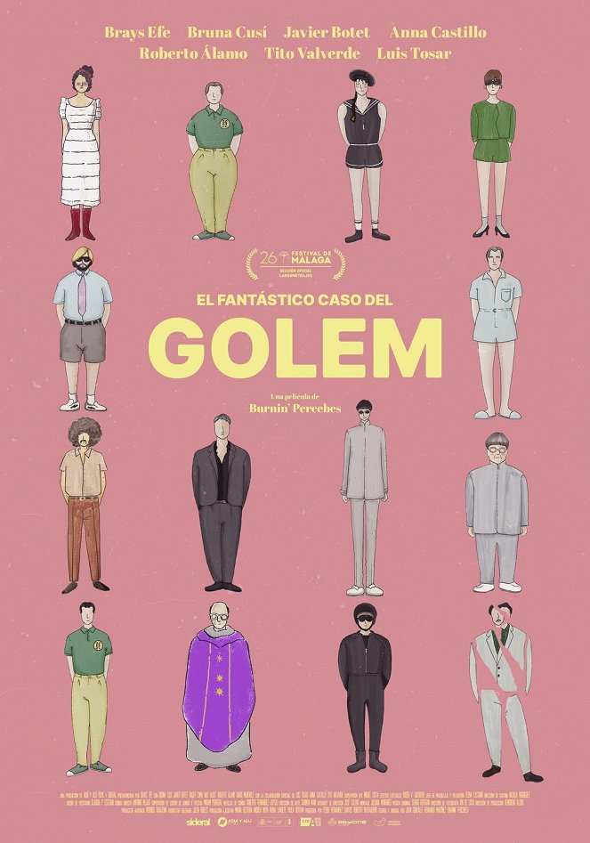 El fantástico caso del Golem - Plakáty