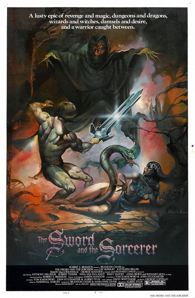 The Sword and the Sorcerer - Cartazes