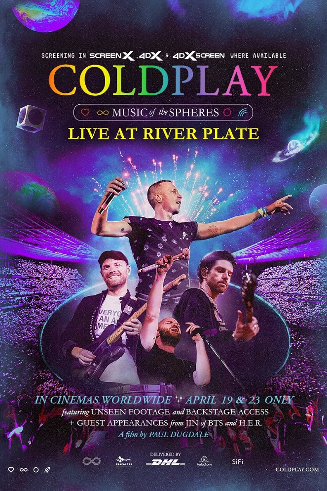 Coldplay - Live At River Plate - Affiches