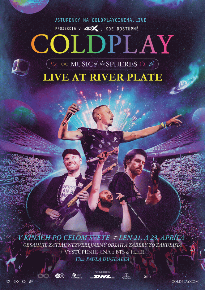 Coldplay - Music of the Spheres: Live at River Plate - Plagáty