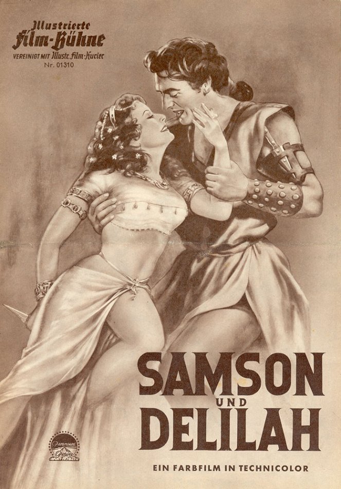 Samson und Delilah - Plakate