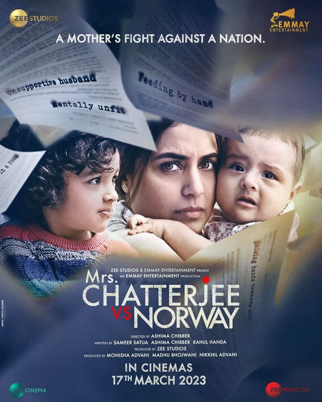Mrs. Chatterjee vs Norway - Cartazes