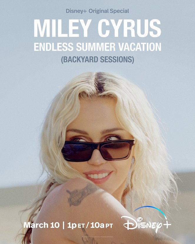 Miley Cyrus: Endless Summer Vacation (Backyard Sessions) - Carteles