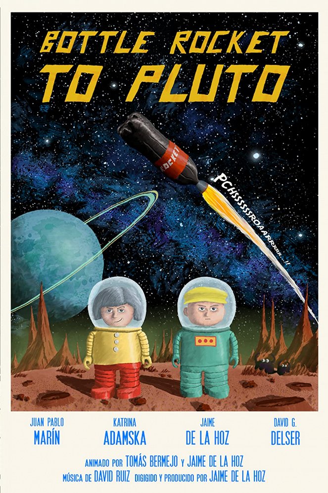 Bottle Rocket to Pluto - Posters