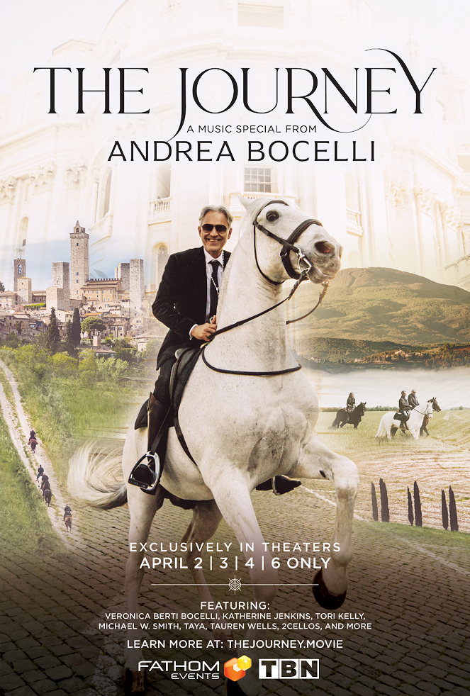The Journey: A Music Special from Andrea Bocelli - Plakaty