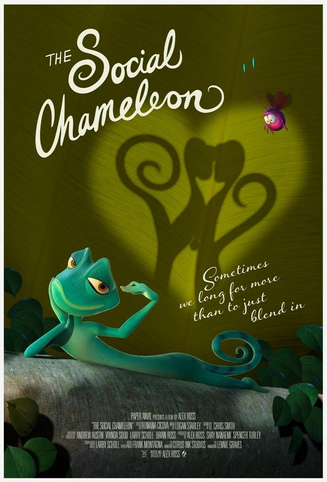The Social Chameleon - Plagáty