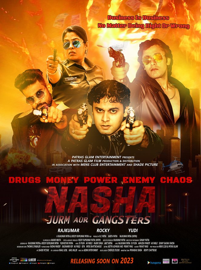 Nasha Jurm Aur Gangsters - Plakaty